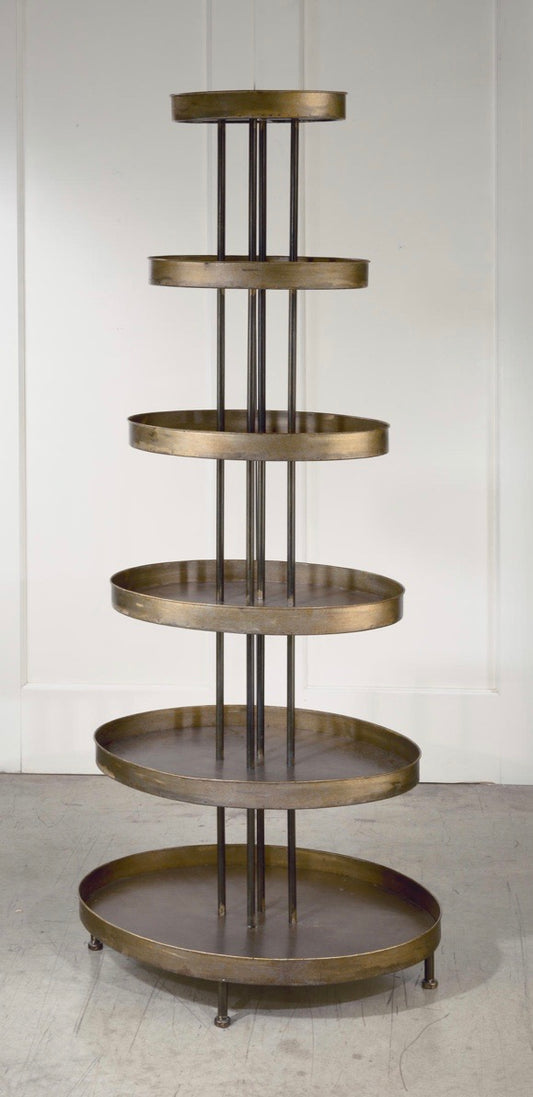 Oval Tiered Shelf
