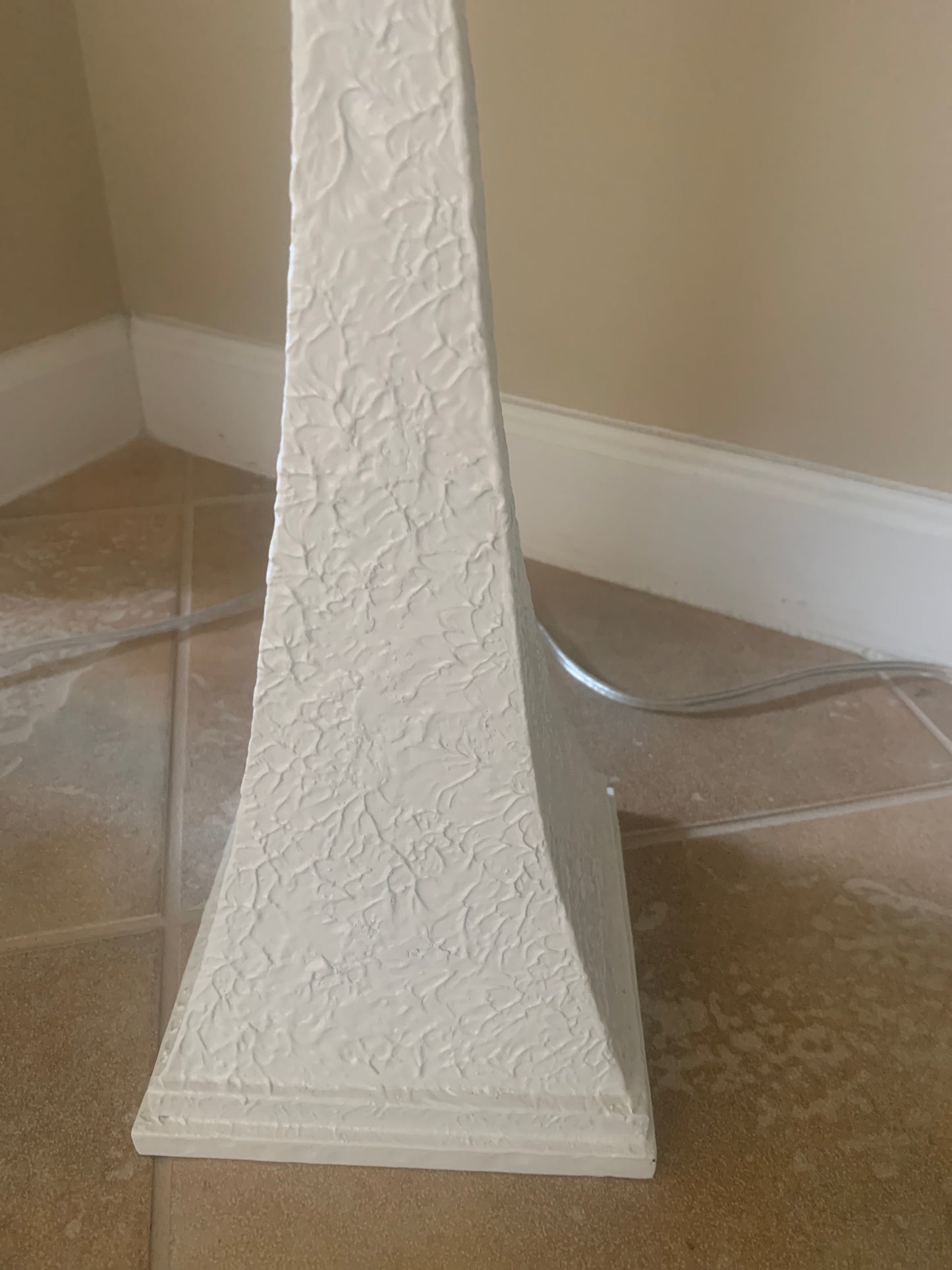 White Lacquered Side Table