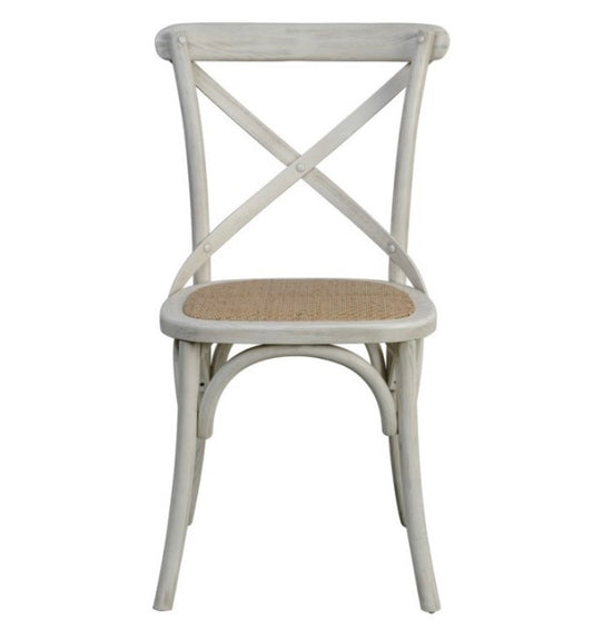 White X-Back Chair