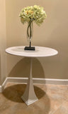 White Lacquered Side Table
